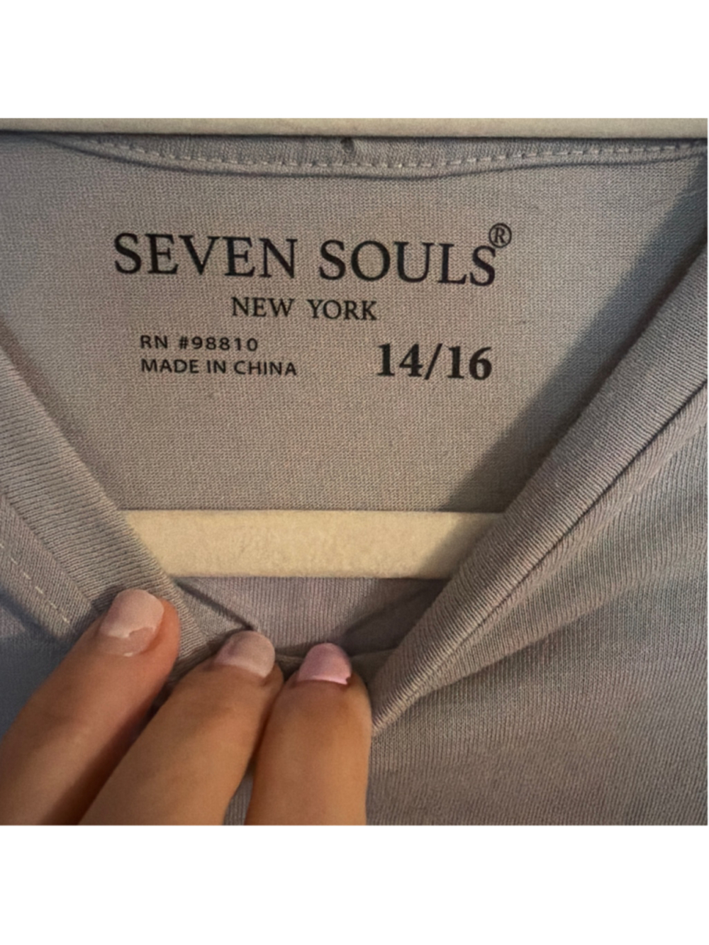 Seven Souls ‘Hustle’ Big Kids T-Shirt | NWT | Sz 14-16 - Picture 2 of 5
